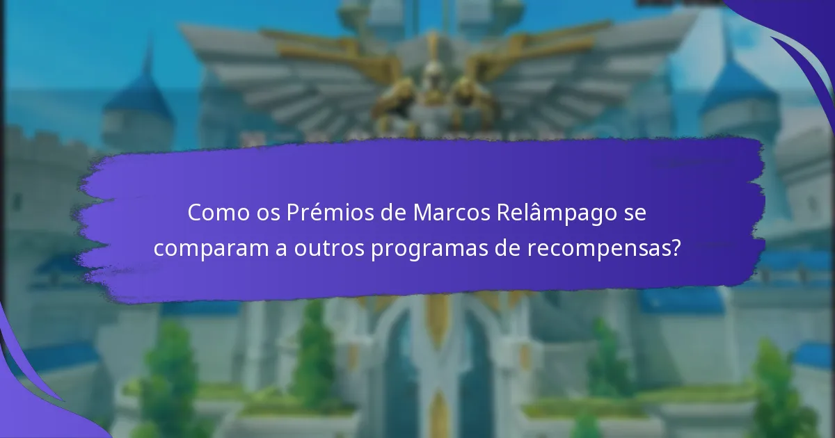 Como posso participar nos Prémios de Marcos Relâmpago?