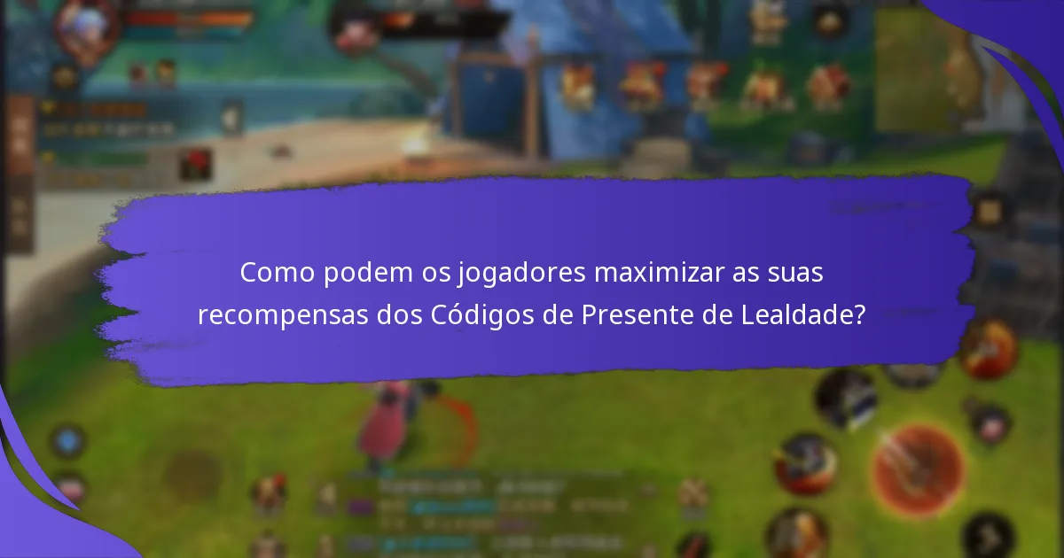 Como podem os jogadores trocar Códigos de Presente de Lealdade em King of Kings?