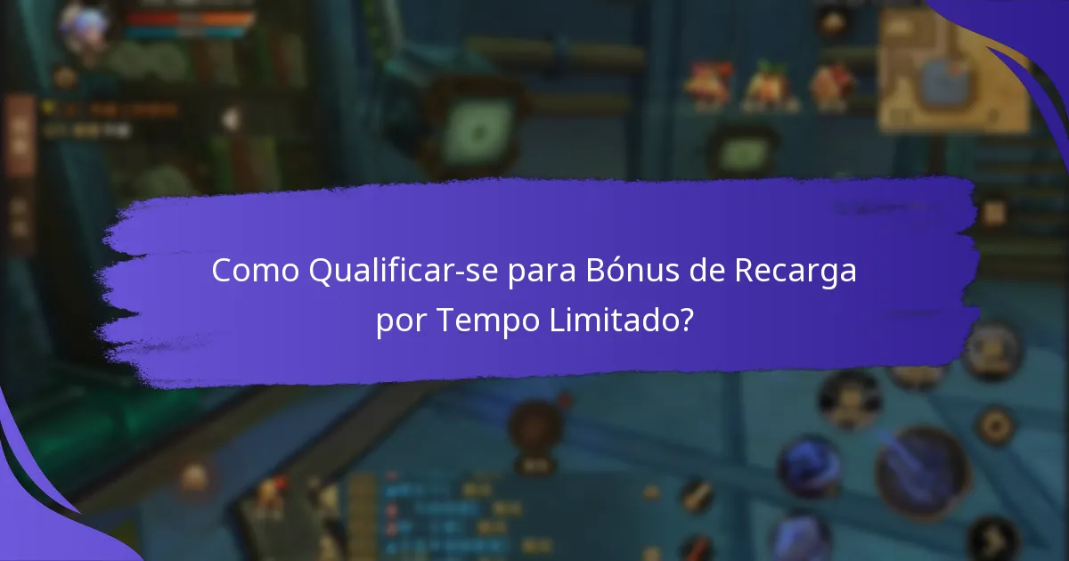 Por que a Urgência e os Eventos Especiais são Importantes para os Bónus de Recarga?