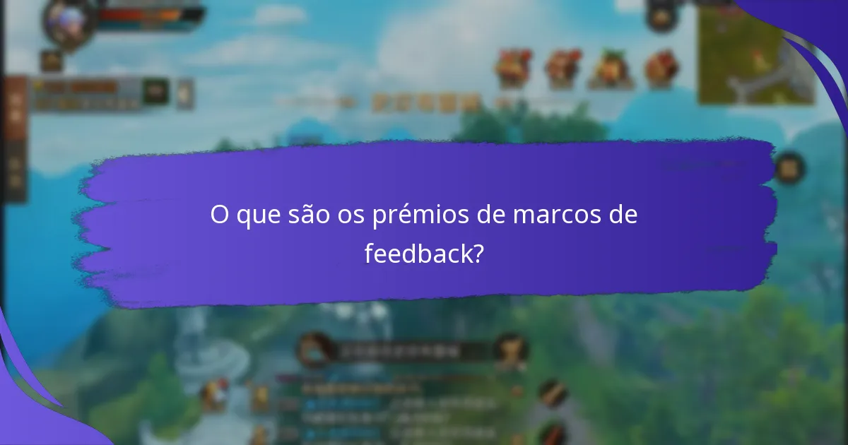 Como se comparam os prémios de marcos de feedback a outros incentivos?